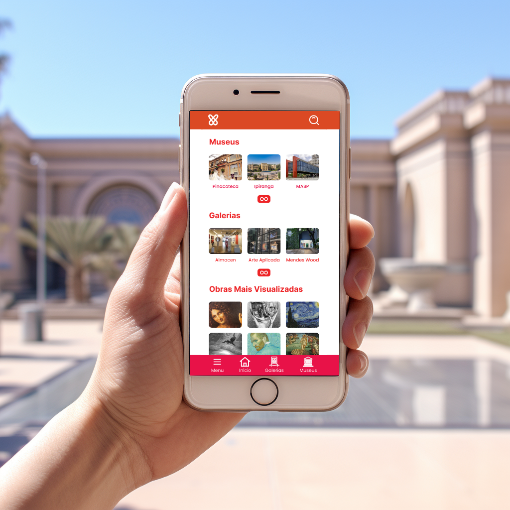InfinityART UX Design case study