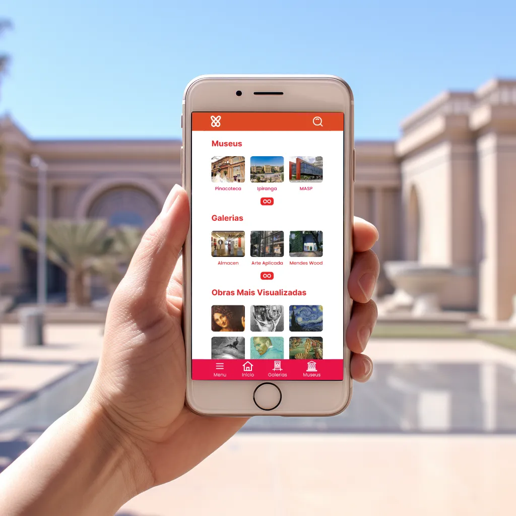 InfinityART UX Design case study