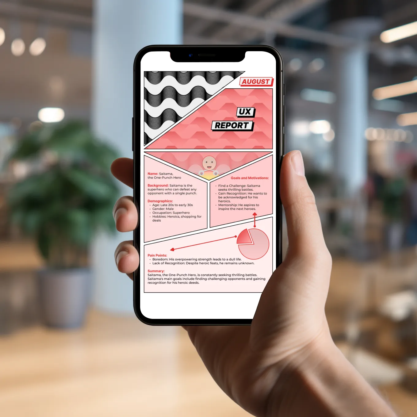 UX Design Report UI Design case study