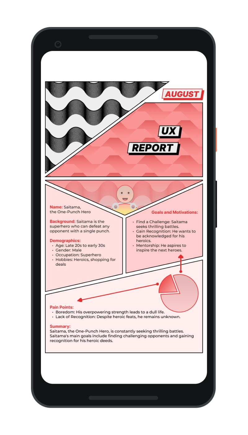 UX Design Report Mockup
