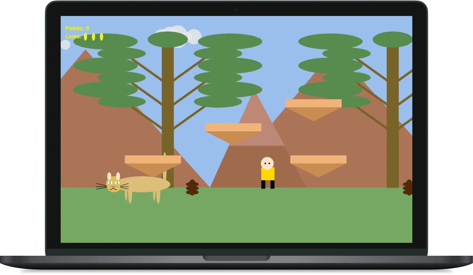 Yellow and Black Game Project